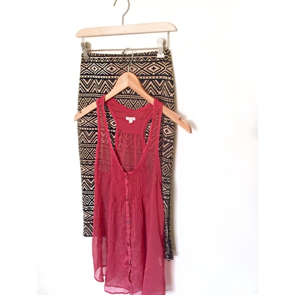 Forever21 Midi Skirt