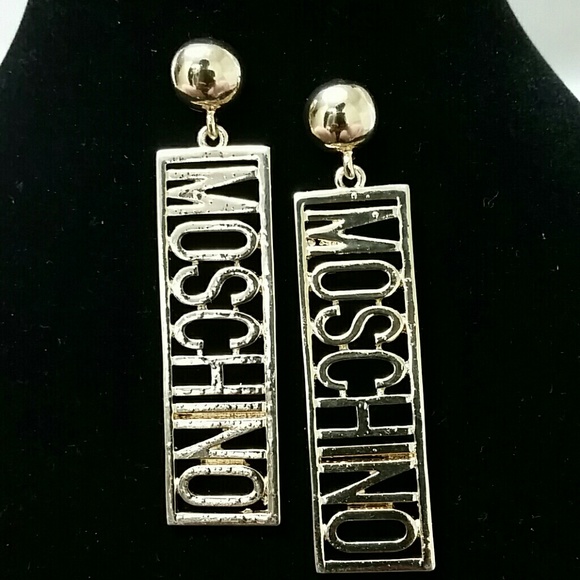 NWOT Moschino earrings