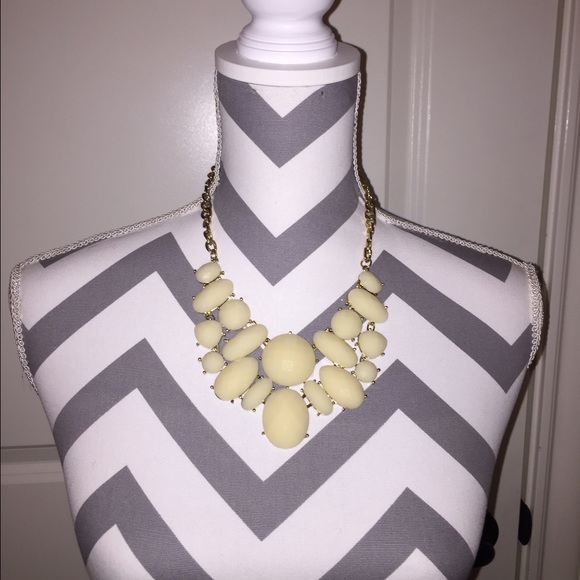 Cream necklace