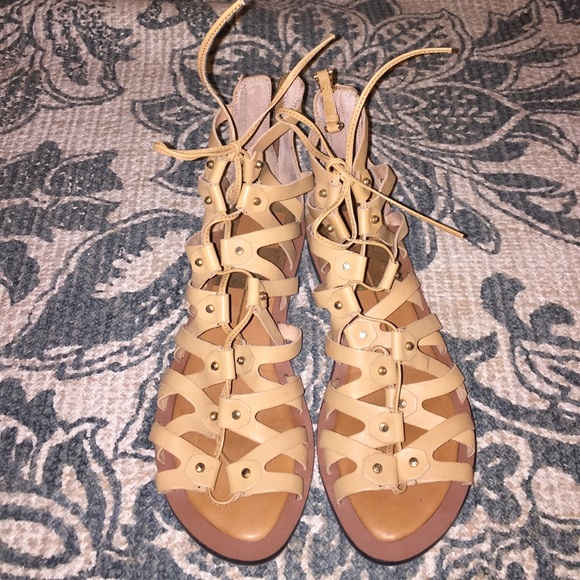 Dolce Vita Gladiator Lace Up Sandals
