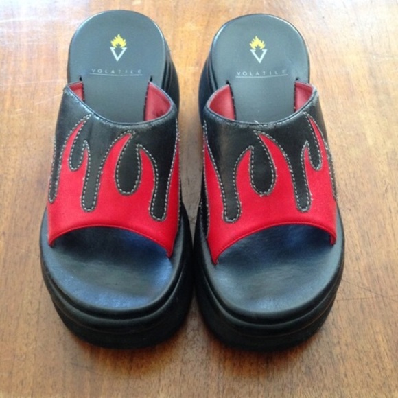 Volatile Shoes 9s Volatile Flame Slipons Poshmark Volatile Shoes 9s Volatile Flame Slipons Poshmark