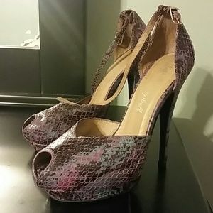 Jeffrey Campbell 6 inch heels