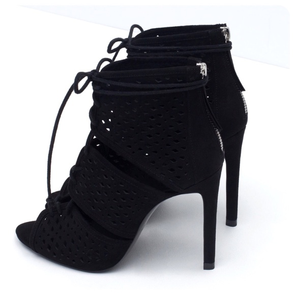 🆕 ZARA lace up heels - Picture 3 of 5