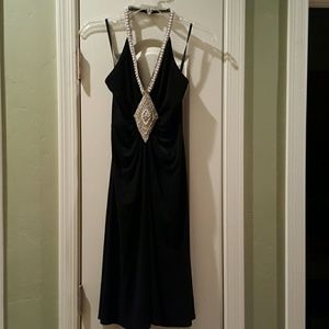 Moda Intl Black Cocktail Dress