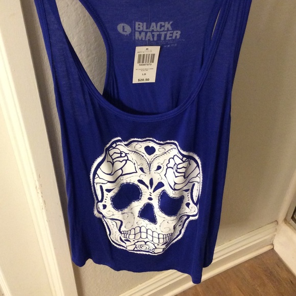 Skull detail tank-top