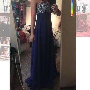 Prom dress bought at little black dress boutique.
