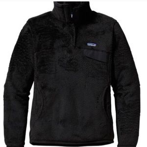Patagonia small black retool snap t fleece