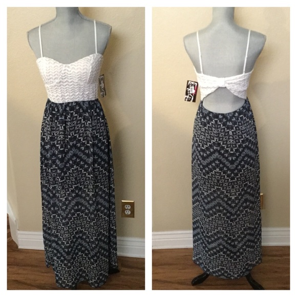 Navy Maxi Dress