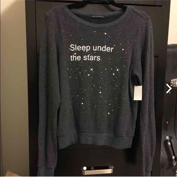 NWT Wildfox Sleep Under the Stars Jumper