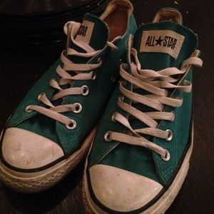 Teal converse