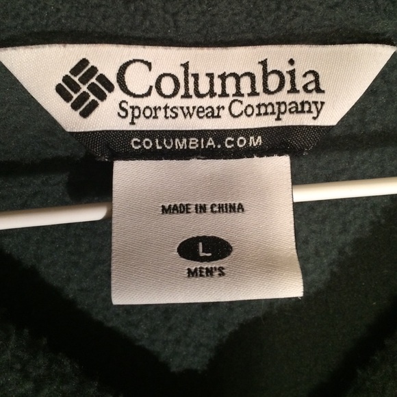 Columbia fleece vest. Large - Picture 4 of 4