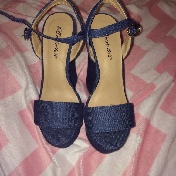 Denim platforms