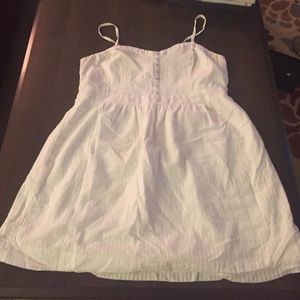 Tank top white dress