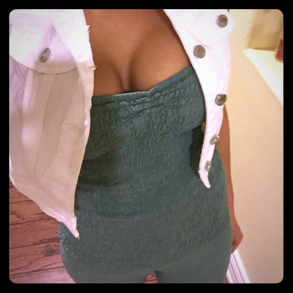 ♥️sea green romper ♥️