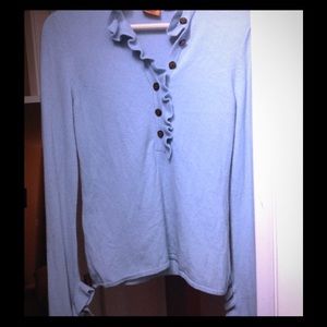 Tory Burch Baby Blue Sweater