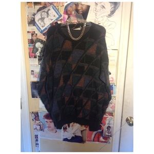 Oversized Cosby Sweater Dress