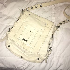 Francisco Biasia white sling purse