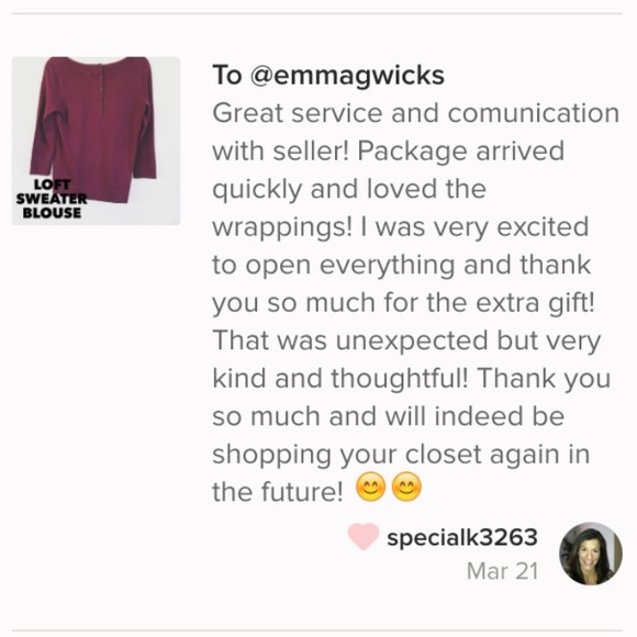 ✨Feedback ✨ - Picture 4 of 4