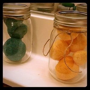 Home made bath bombs