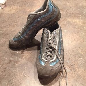 Skechers sneakers silver blue