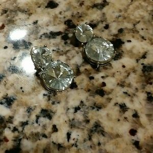 Droplet CZ earrings