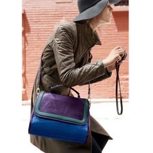 Nordstrom Sloane & Alex 'Shea' Colorblock Satchel