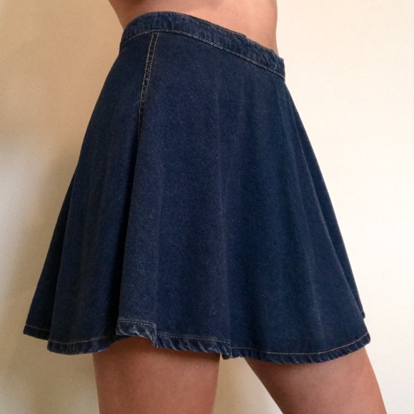 NWOT American Apparel | Denim circle skirt - Picture 4 of 6