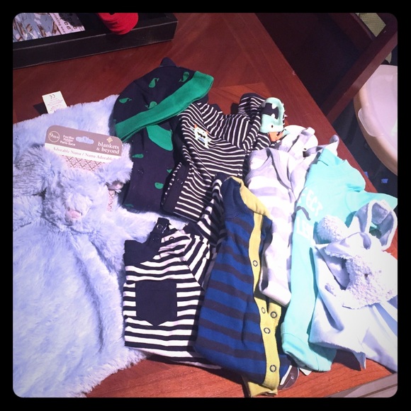 Lot of boys clothes, etc
