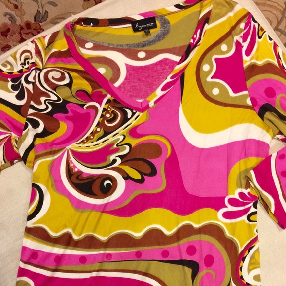 Super Groovy V Neck Blouse