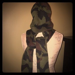 Camo Hunting Beanie and Scarf
