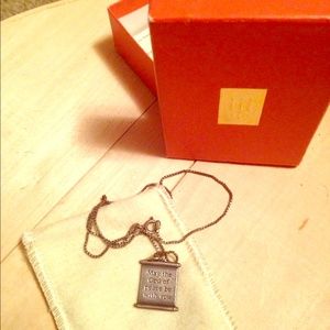 Sterling silver James Avery charm and necklace