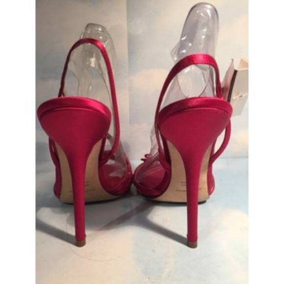 NEW DOLCE&GABBANA RED SATIN SHOES - Picture 3 of 4