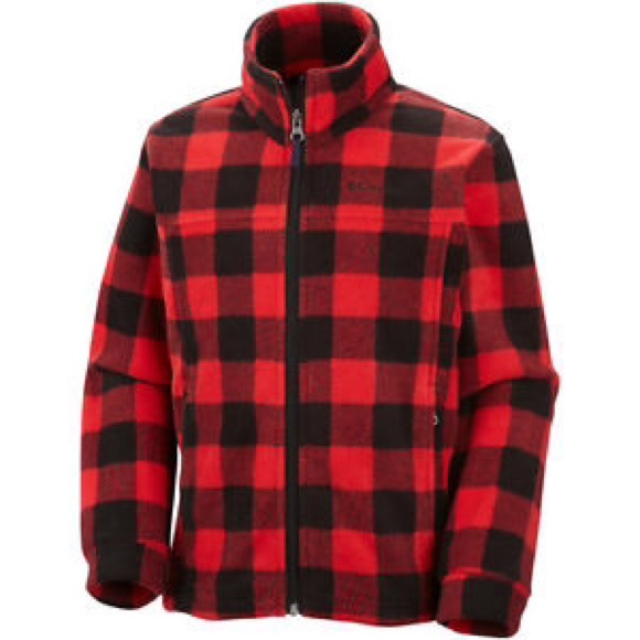 columbia plaid jacket