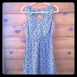 Black and white dress