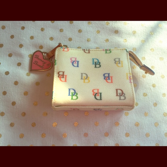 Dooney Bourke rainbow wallet