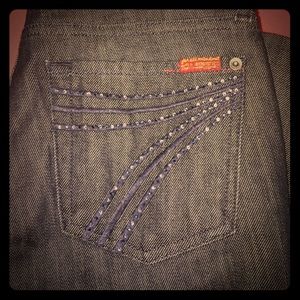 *SALE* 7 For All Mankind Rhinestone Jeans