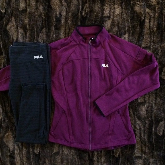 Fila Pants - Fila track jacket and pants