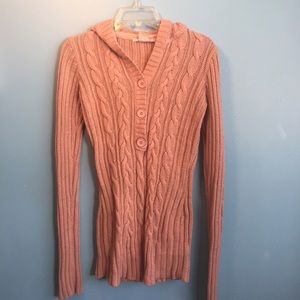 cozy cable knit sweater