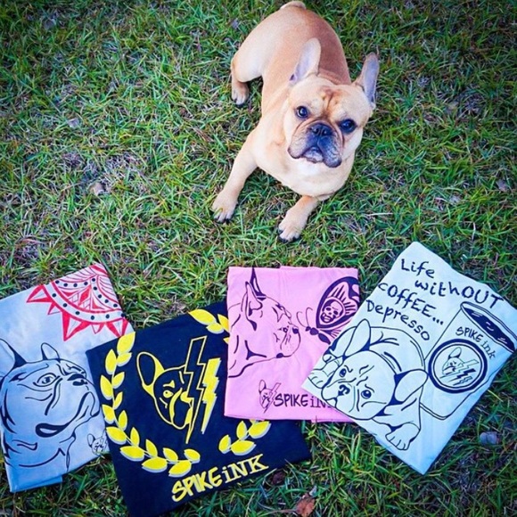 French bulldog and Butterfly Tee NEW All sizes! - Picture 2 of 3