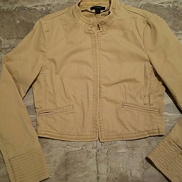 NWOT! Express Tan Jacket - Picture 2 of 4