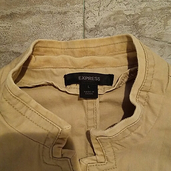NWOT! Express Tan Jacket - Picture 4 of 4