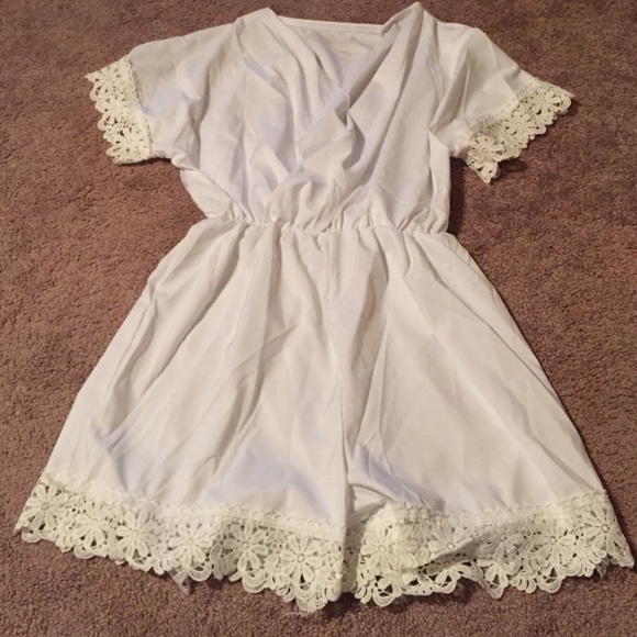 White romper