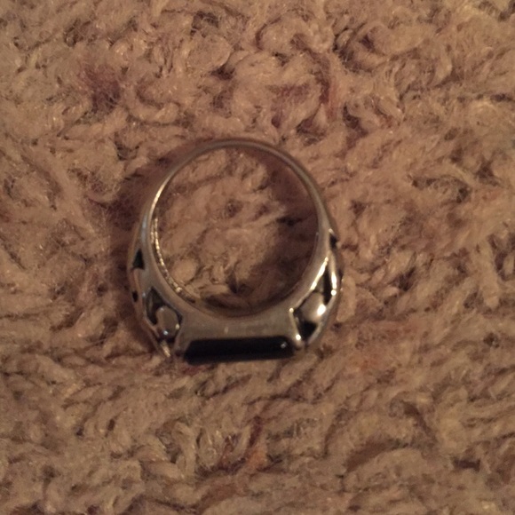 Gorgeous Black Onyx Silver Ring ❤️Details 925 ❤️ - Picture 4 of 4