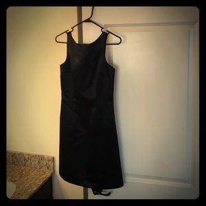 Navy blue cocktail dress