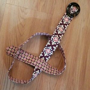 Vera Bradley reversible fabric belt
