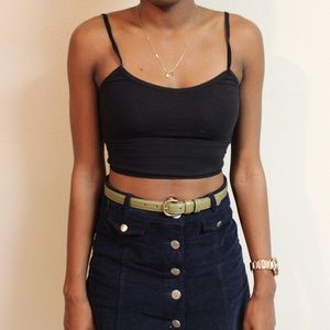 American Apparel crop tank top
