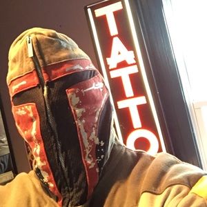 BOBA FETT Marc Ecko cut and sew hoodie!!
