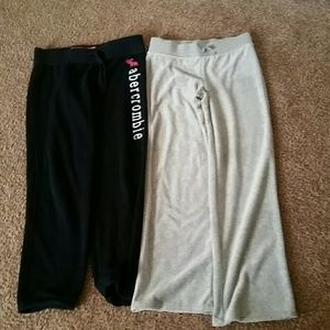 Abercromie sweat pants