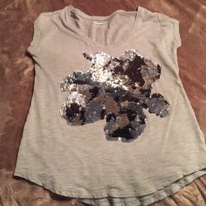 Express Sparkle top. Fits good!