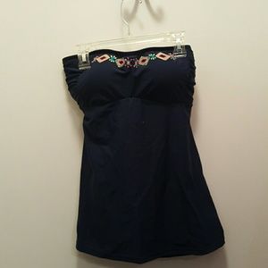 Jessica Simpson Tankini Swim Top